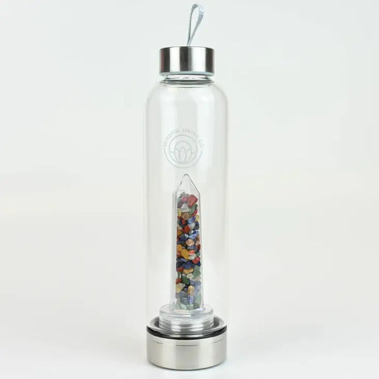 Strength and Confidence Crystal Water Bottle