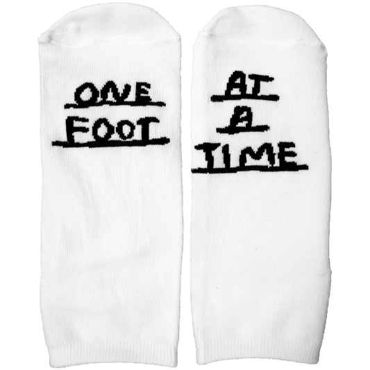 One Foot At A Time Socks