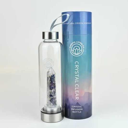 Inner Calm & Balance Crystal Water Bottle