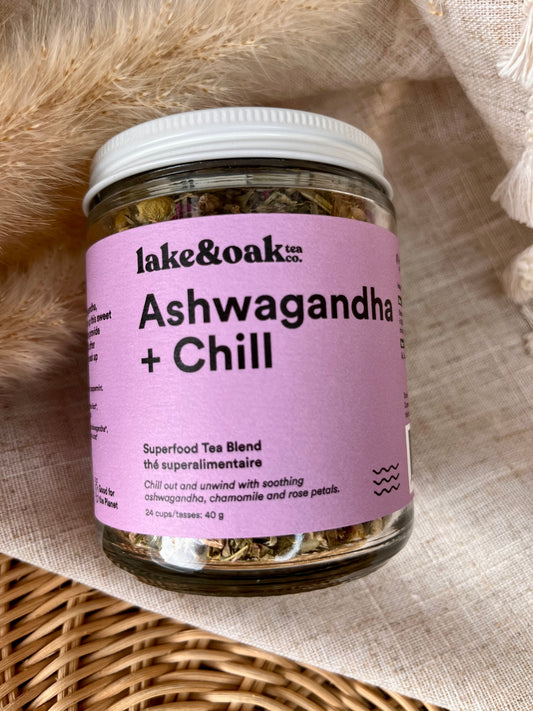 Ashwagandha + Chill- Superfood Tea Blend