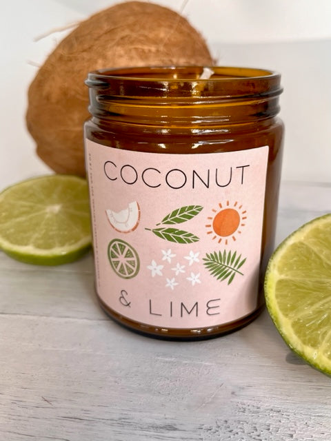 Coconut + Lime Soy Candle